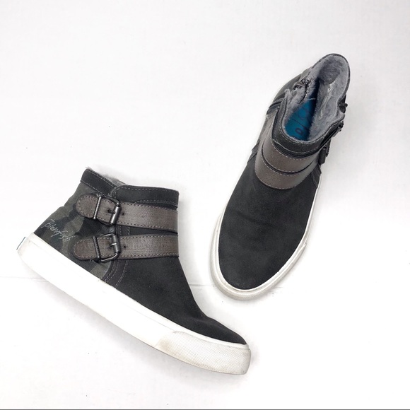 blowfish camo high top sneakers